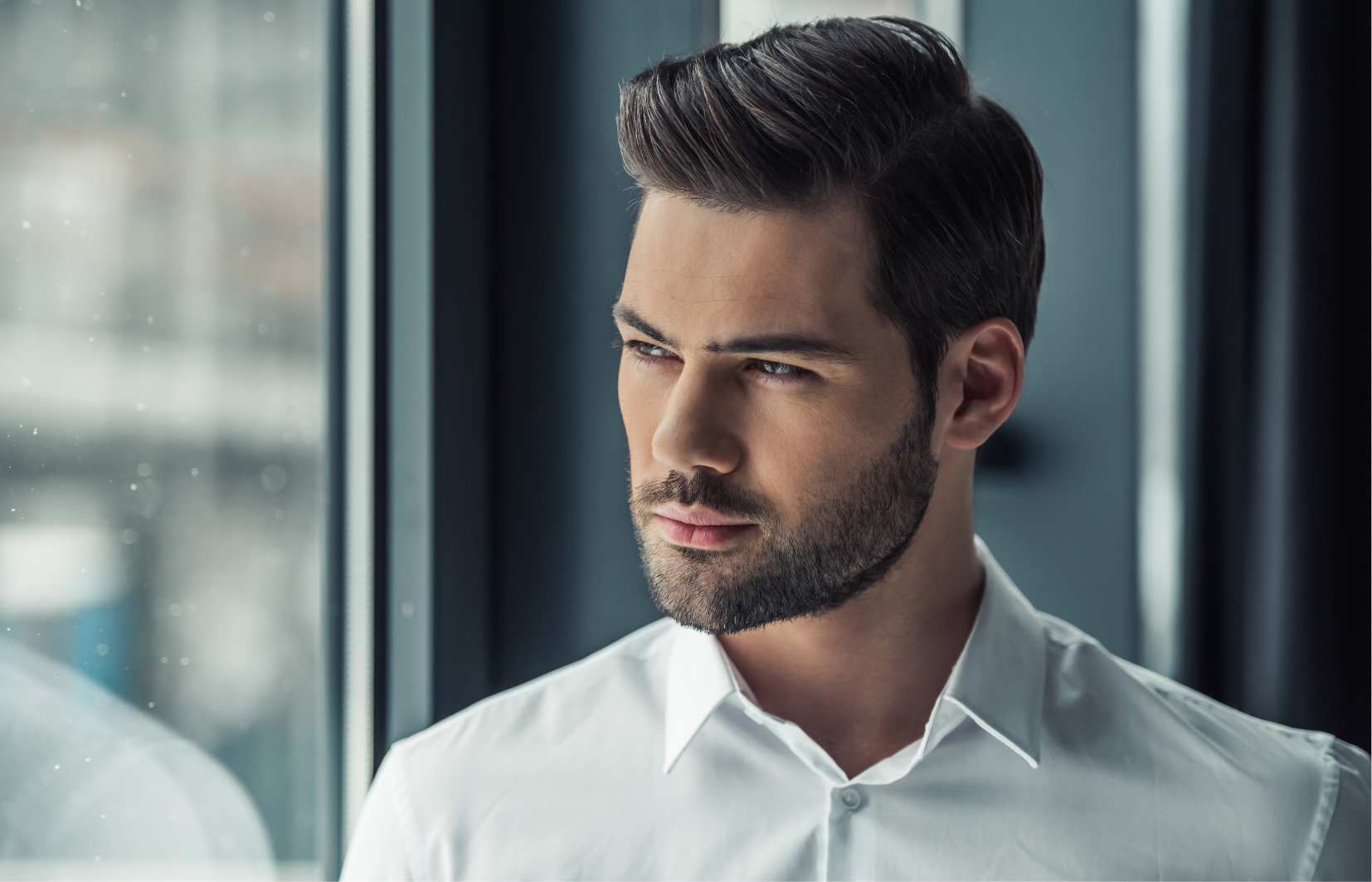 Elevate your style with a the side part haircut